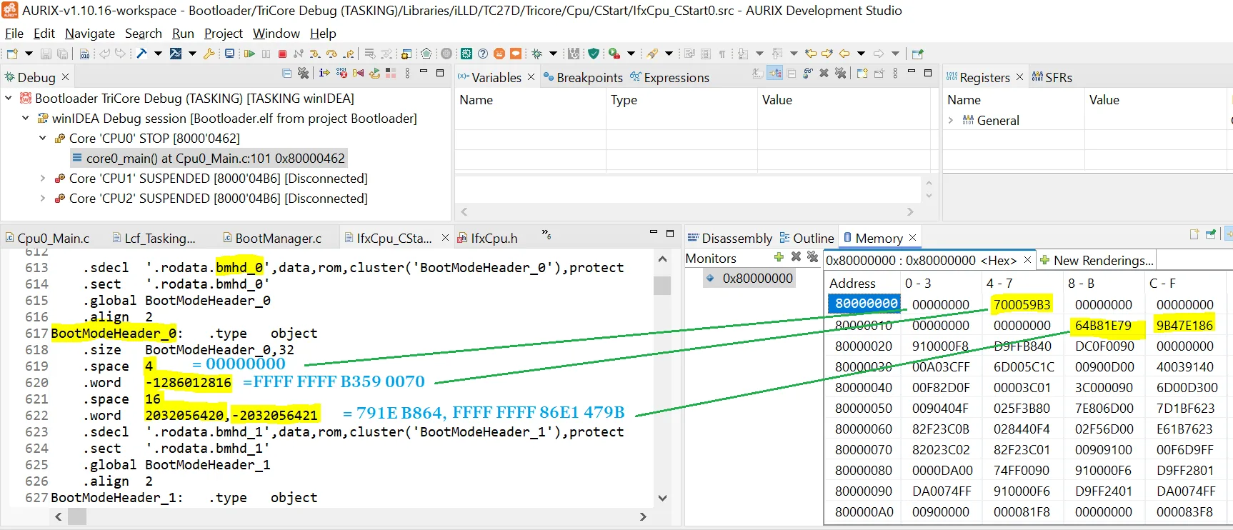 CStart0-bmhd formation bootloader
