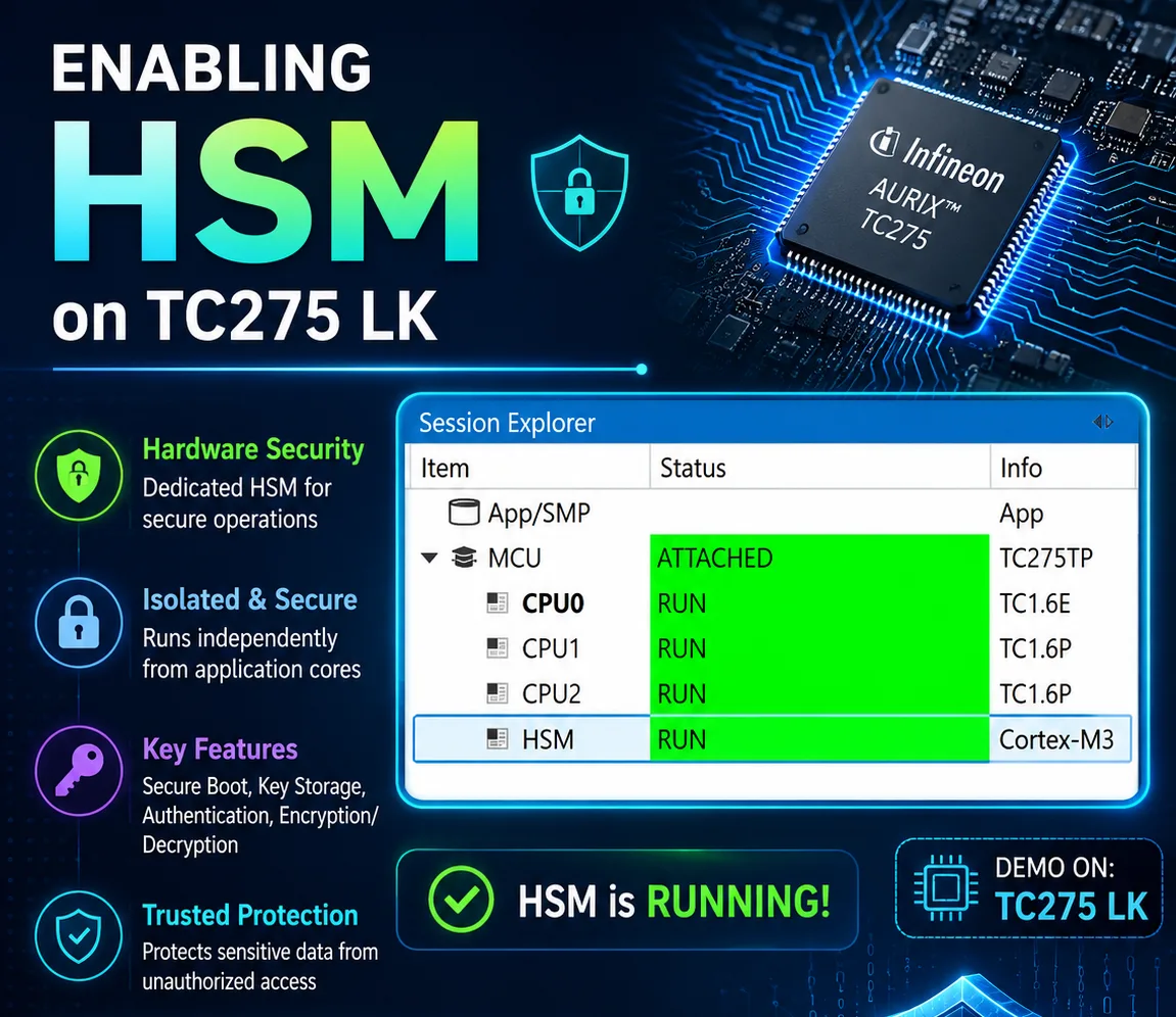 Enabling AURIX HSM